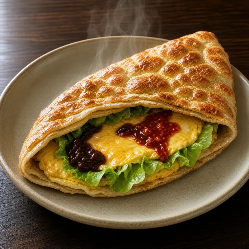 鸡蛋灌饼