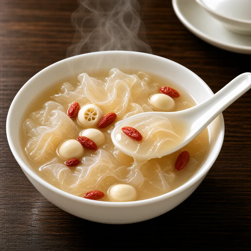 银耳莲子羹