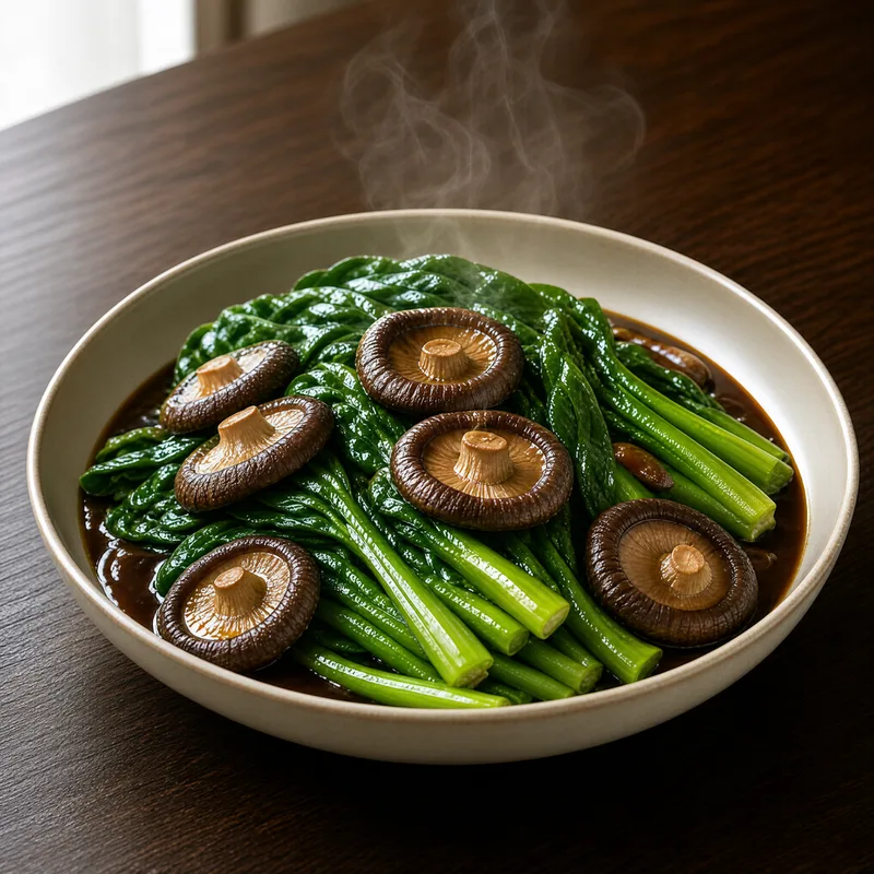 香菇菜心