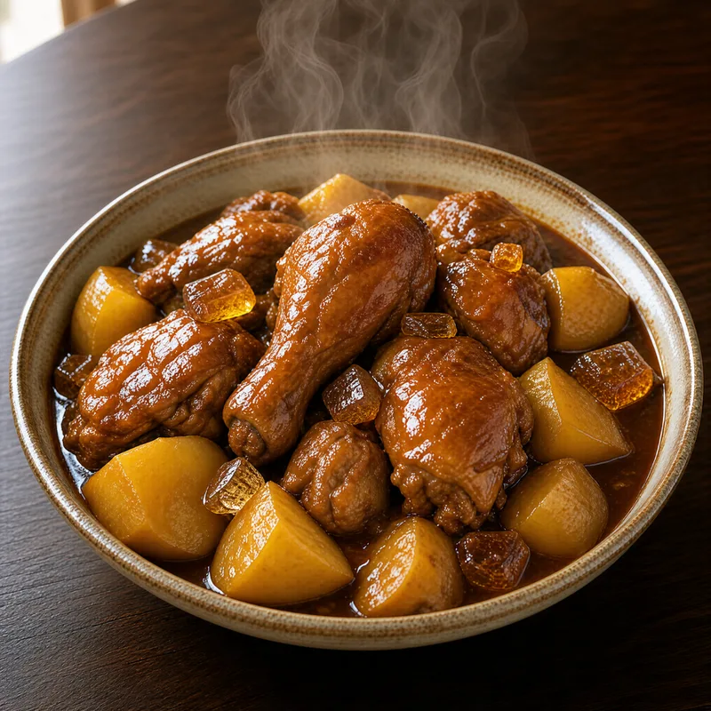 土豆烧鸡块