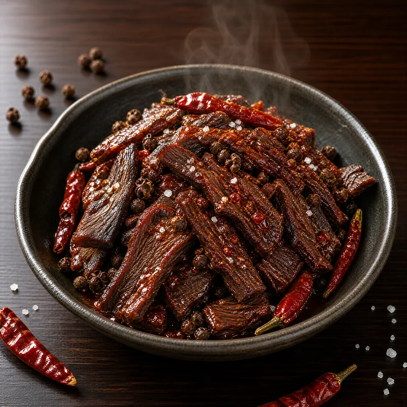 麻辣牛肉干